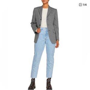 GRLFRND Karolina Sky Blue High Rise Jeans NWT